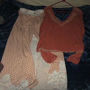 Skirt and top